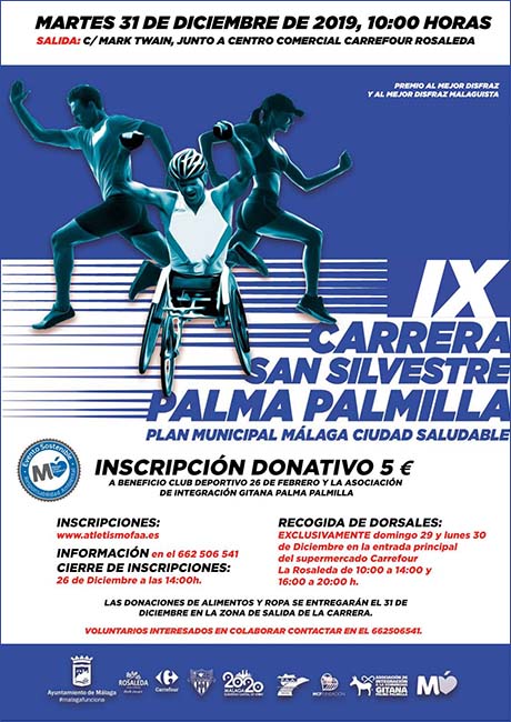 IX San Silvestre Palma-Palmilla. Fecha: Martes 31 Diciembre 2019
